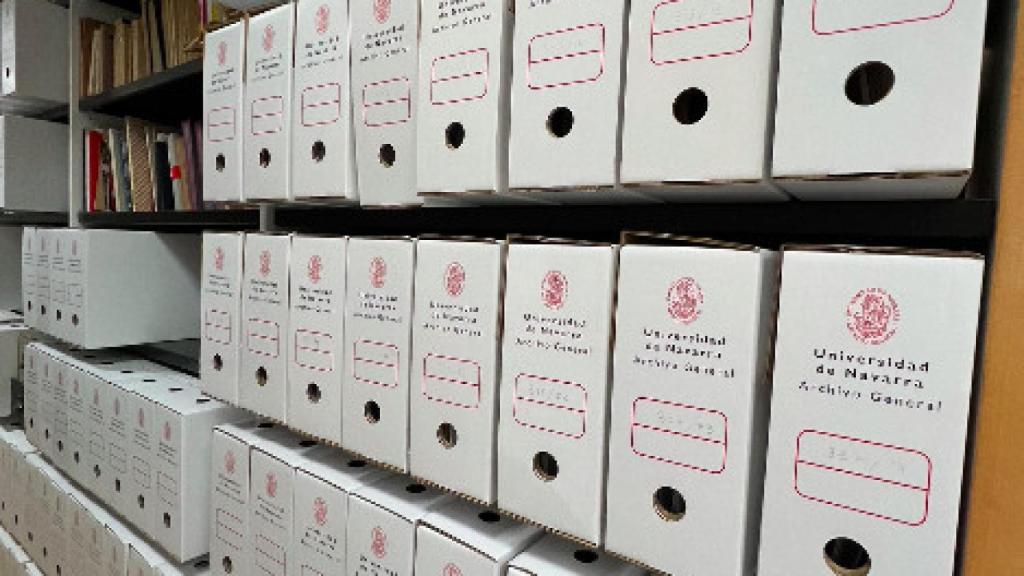 El archivo donado a la familia de Miguel Ángel Blanco.