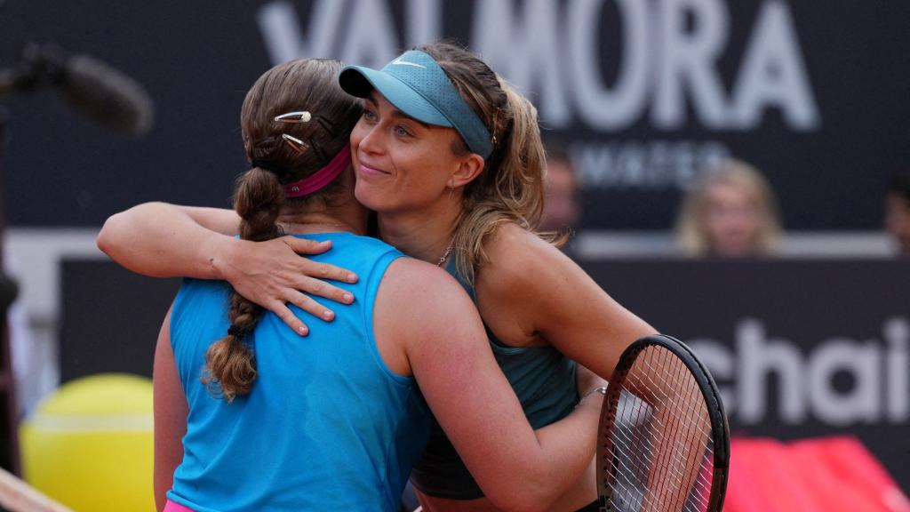 Paula Badosa, en el Masters de Roma