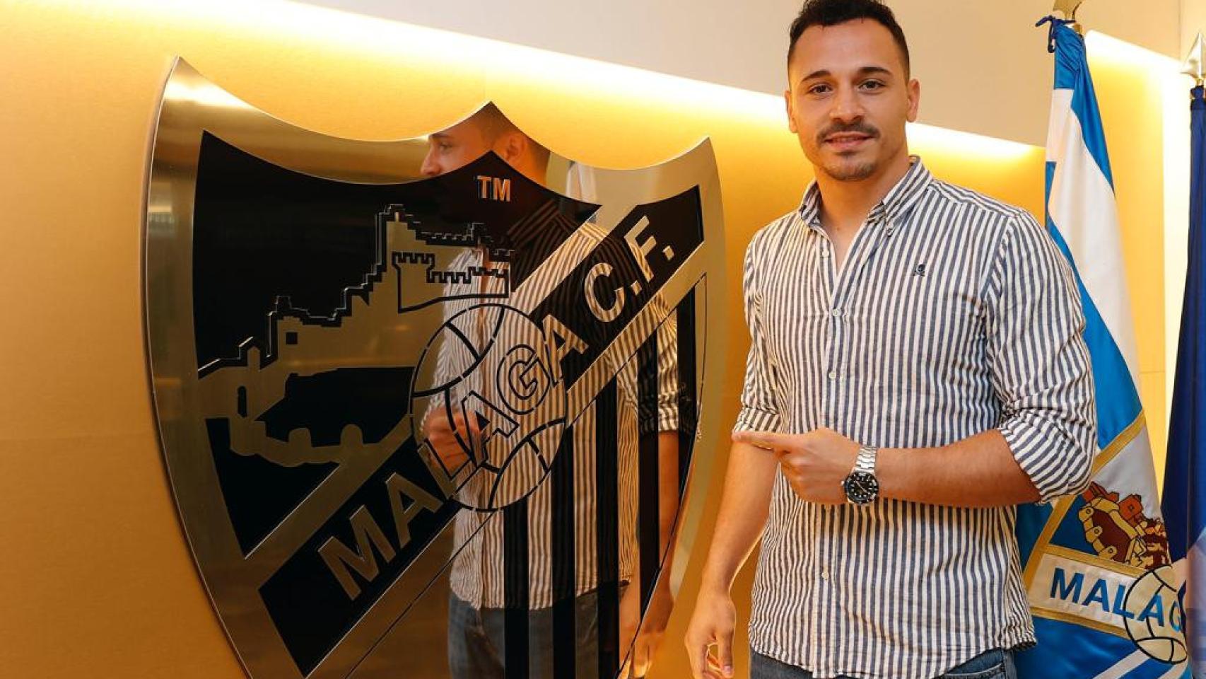 El Málaga CF ficha al portero Alfonso Herrero
