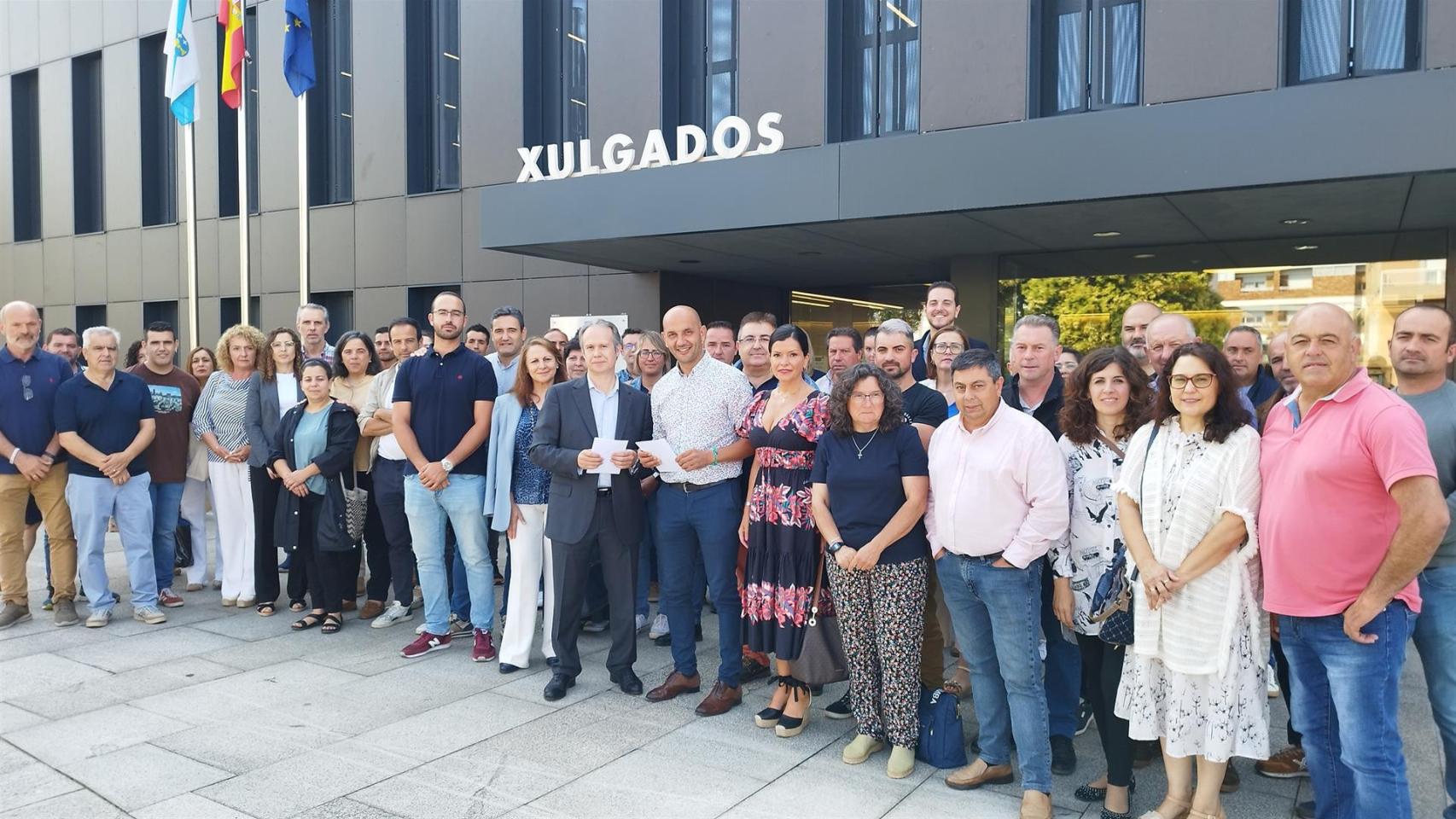 Nombramiento de los diputados provinciales del PP de Pontevedra en O Porriño y A Guarda.