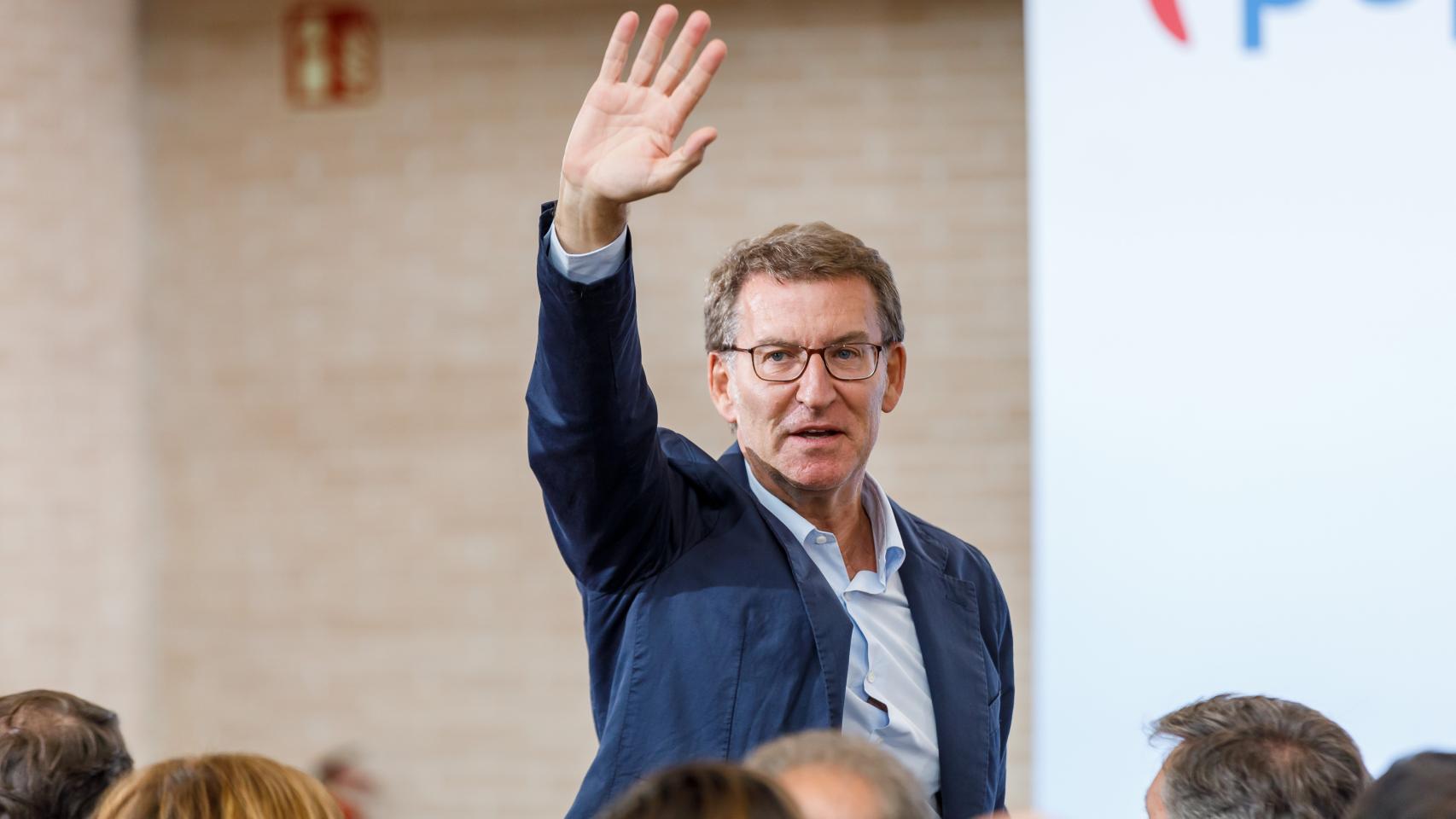 El presidente del PP, Alberto Núñez Feijóo, en una imagen de archivo.