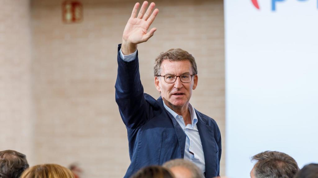 El presidente del PP, Alberto Núñez Feijóo, en una imagen de archivo.