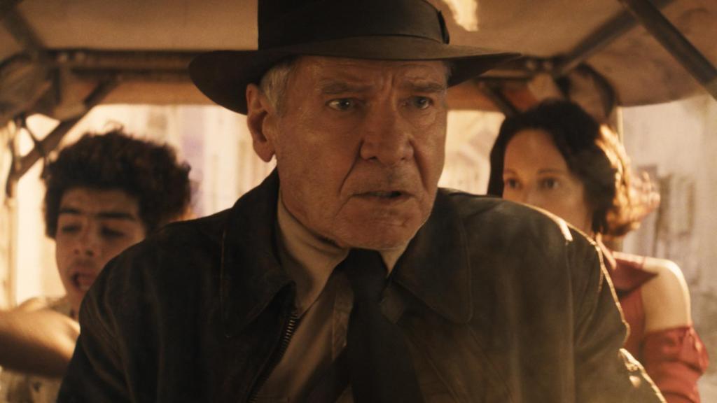 Los protagonistas de 'Indiana Jones y el dial del destino'.