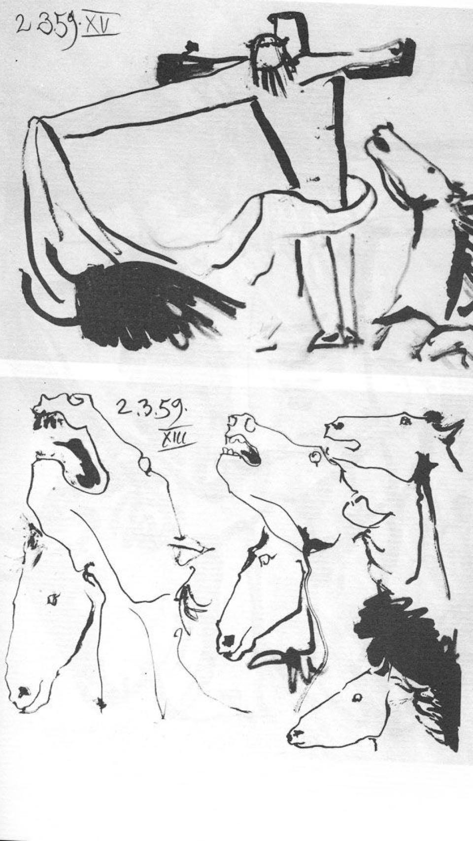 Uno de los Cristos de Picasso.