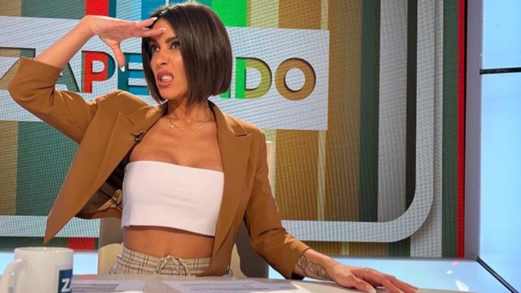 Lorena Castell, en 'Zapeando'.