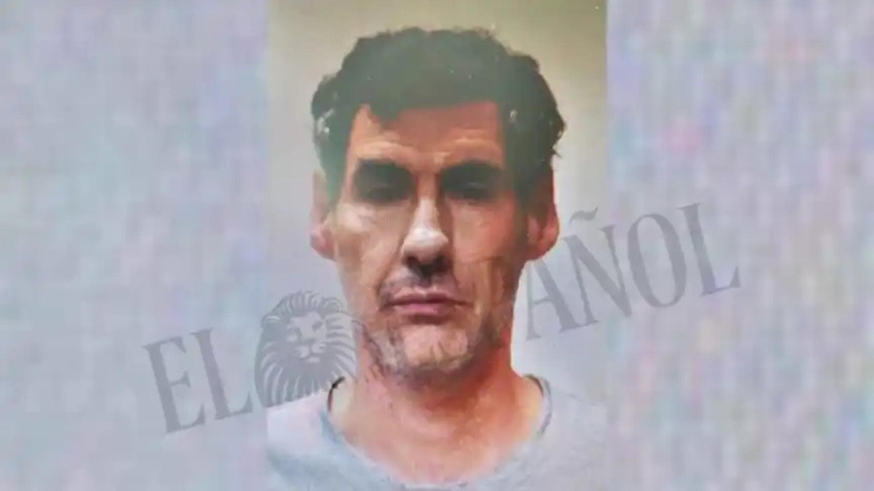 Fotografía de la ficha policial del exjefe de Policía investigado.