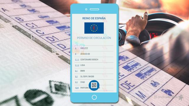 Así se pasa el carnet de conducir al móvil