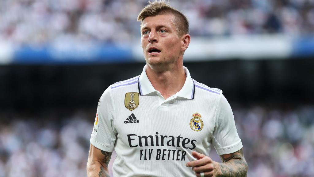 Toni Kroos, en un partido del Real Madrid esta temporada.