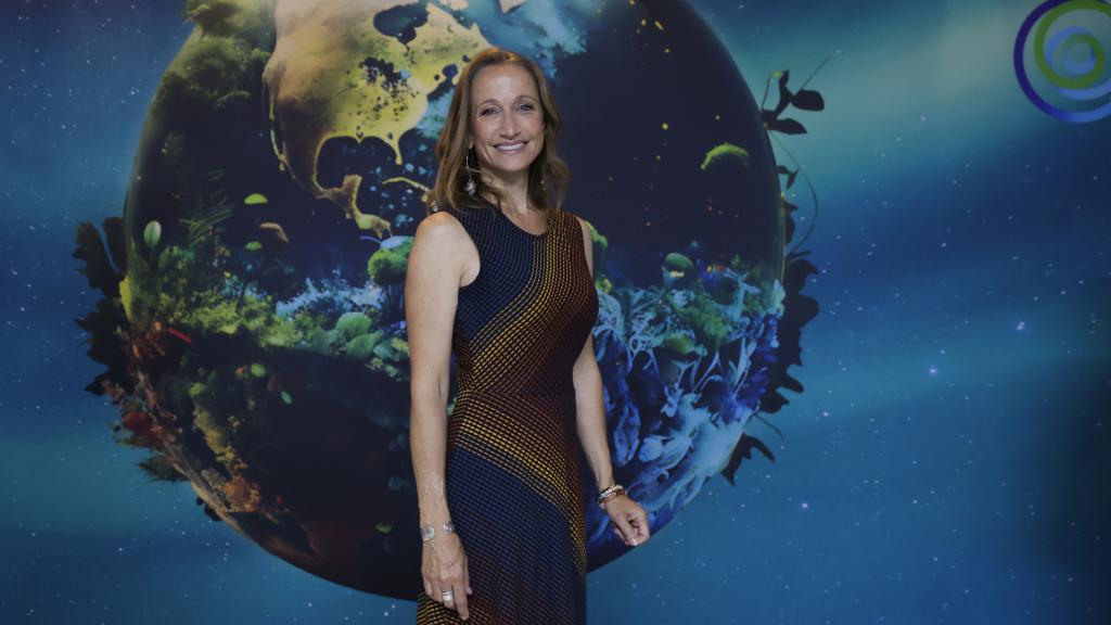 Céline Cousteau en Madrid.