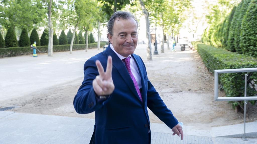 El exjuez Fernando Presencia, en la Audiencia Nacional.