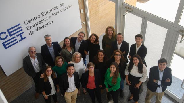 Foto de grupo del equipo de CEEI Valencia.