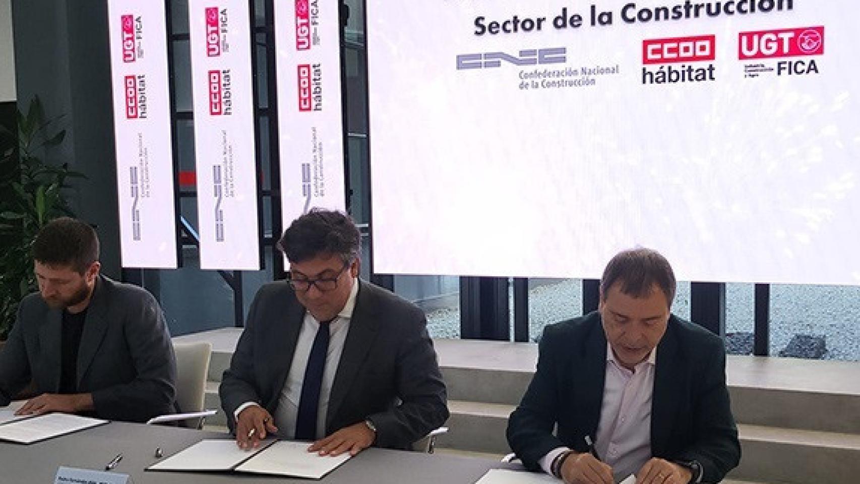 Firma VII Convenio General de la Construcción