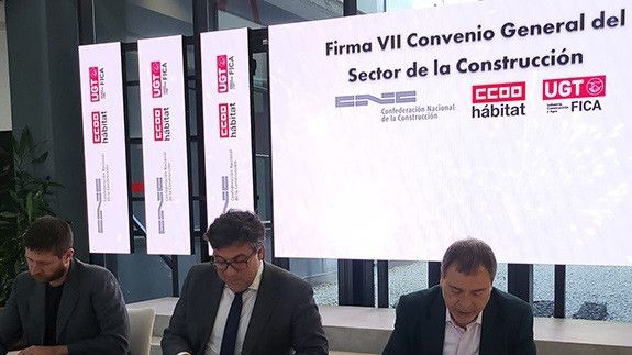 Firma VII Convenio General de la Construcción