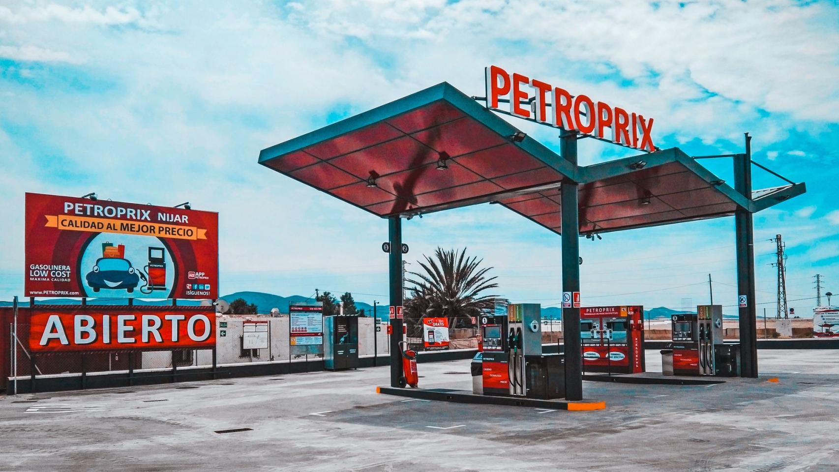 Estación de servicio Petroprix.