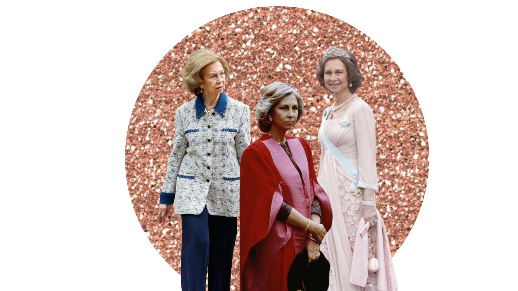 Montaje looks Doña Sofía