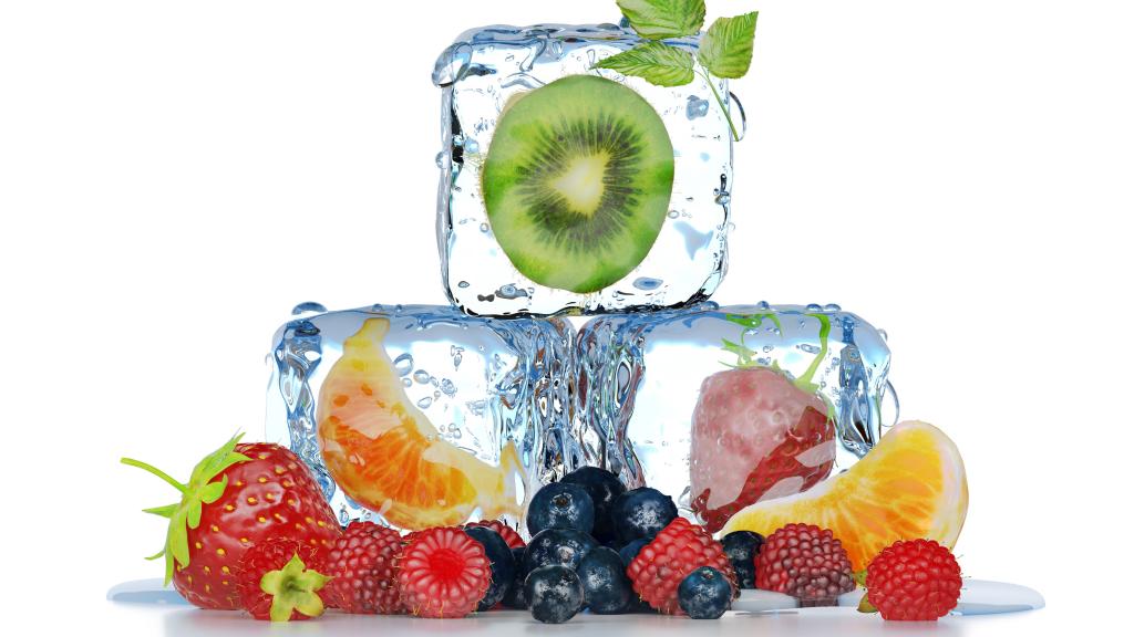 Fruta congelada