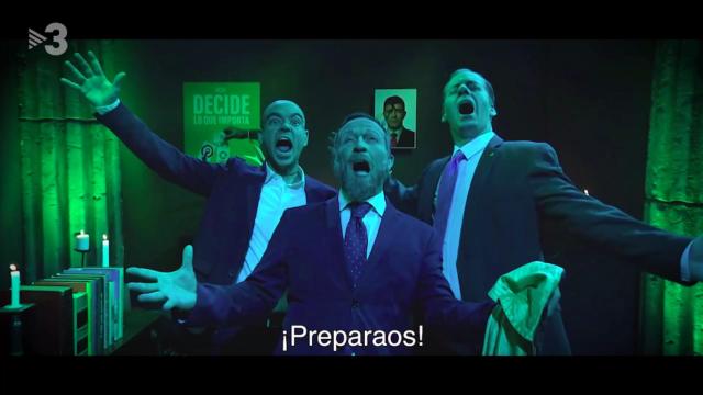Captura del 'sketch' de Polònia que se ha hecho viral.