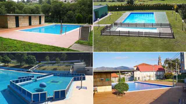 Piscinas públicas en la provincia de Pontevedra.