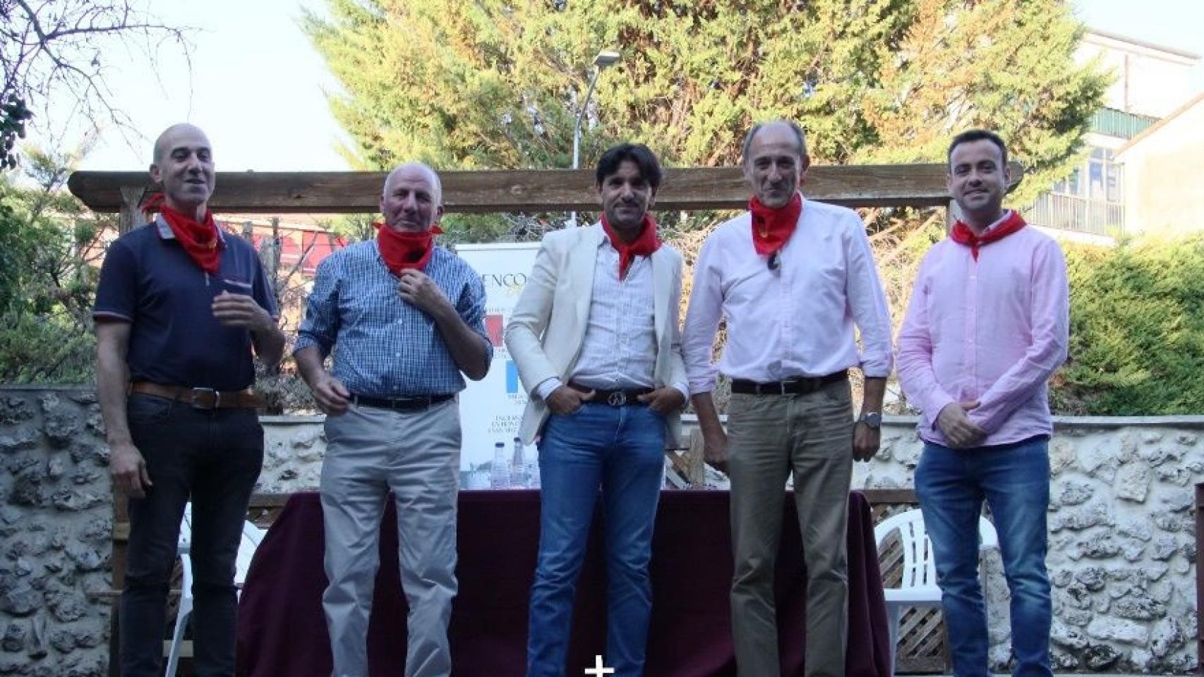 Entrega del premio a la mejor faena en la Feria de Valladolid a Diego Ventura