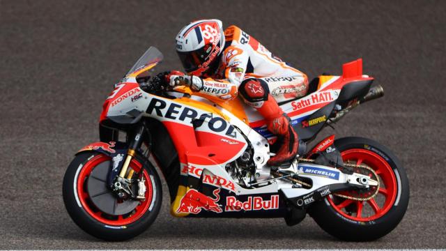 Marc Márquez, durante el GP de Holanda.