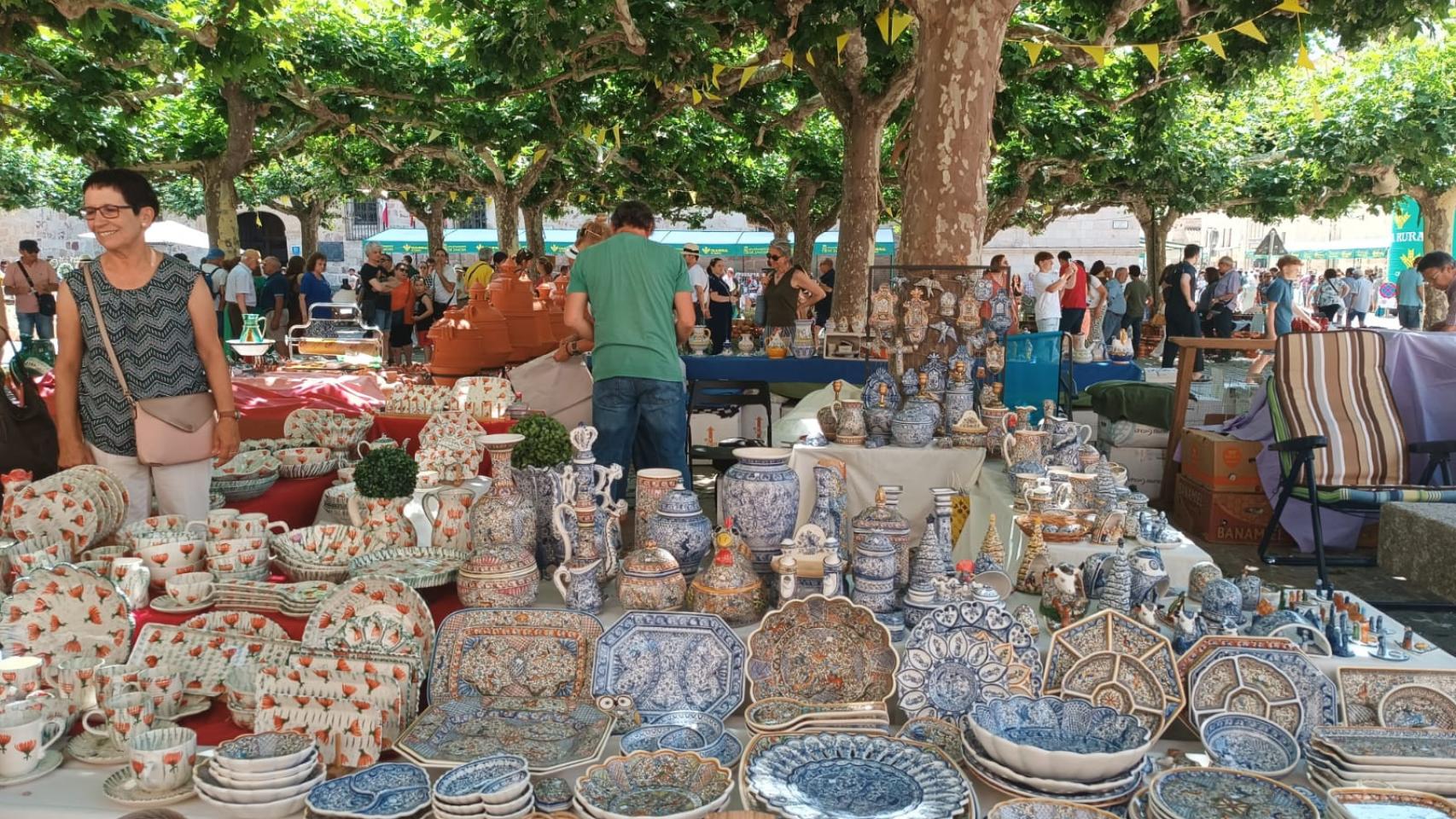 Inauguración de la Feria de la la Cerámica y Alfarería  Popular de Zamora 2023