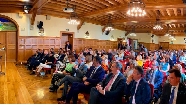 Inauguración de los cursos de verano de la UPV, este mes de junio.