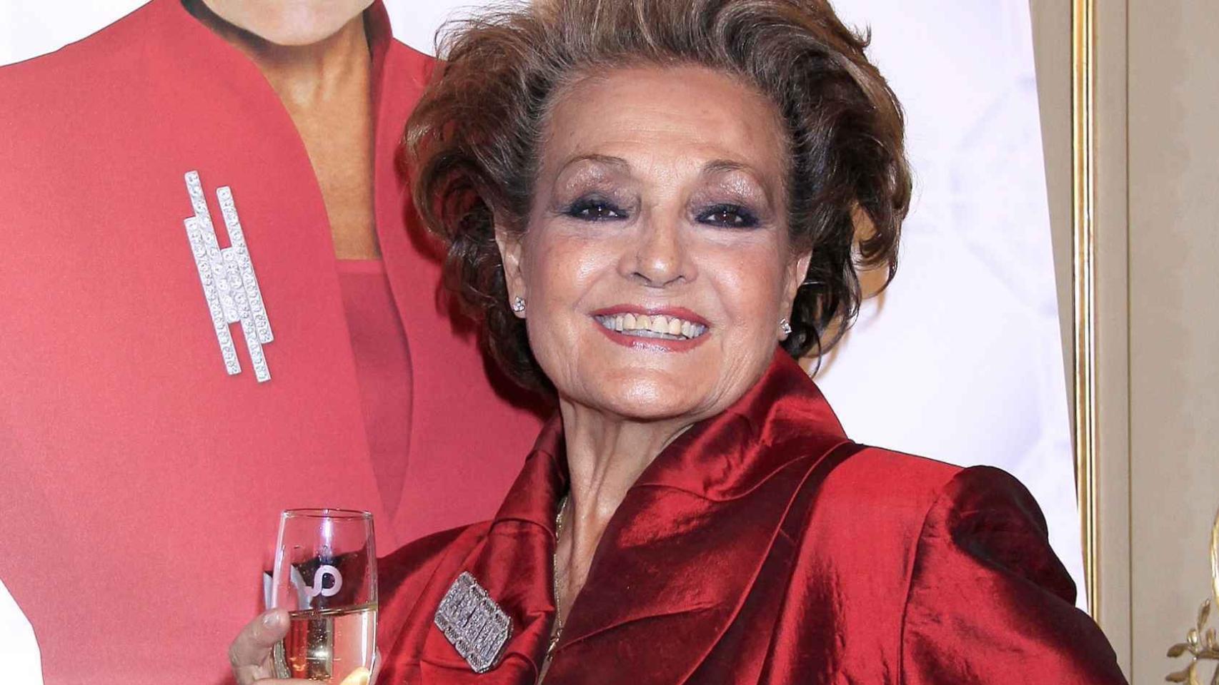 La artista y presentadora Carmen Sevilla en una imagen de archivo tomada en 2008.