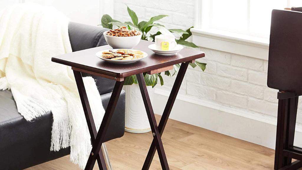 ¡Ofertón en Amazon!: Este conjunto de mesas plegables ahora por menos de 30 euros