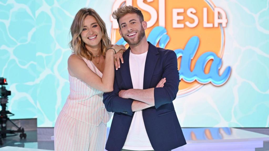 Sandra Barneda y César Muñoz.