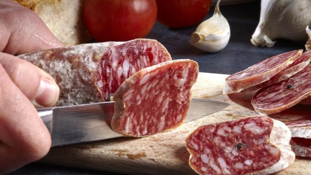 Longaniza tradicional de Vic