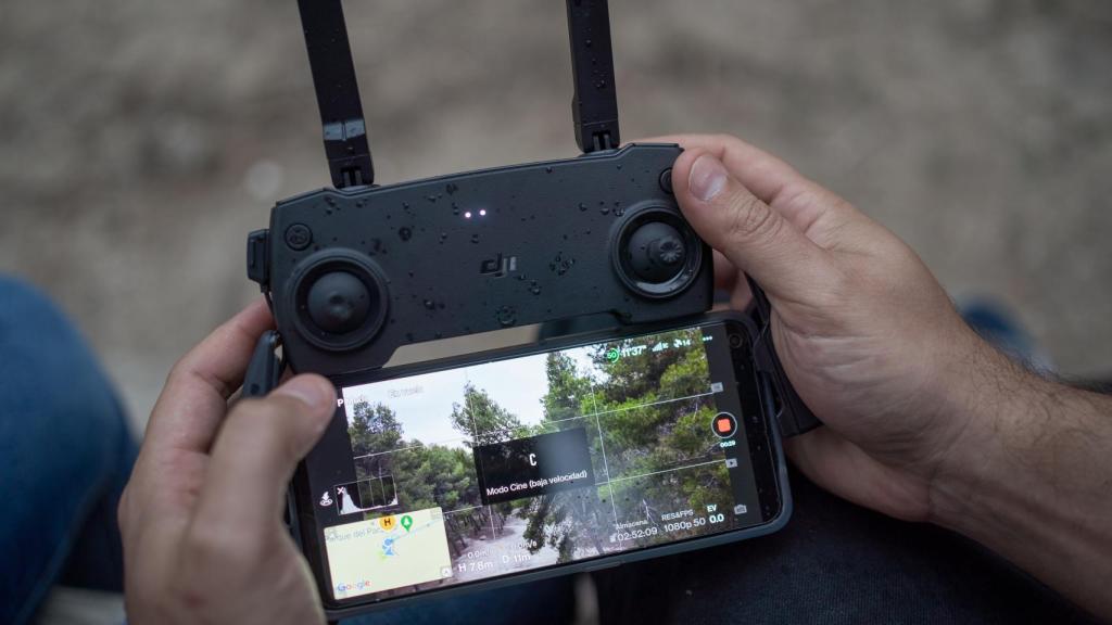 Los drones cuentan con distintos modos de grabación.