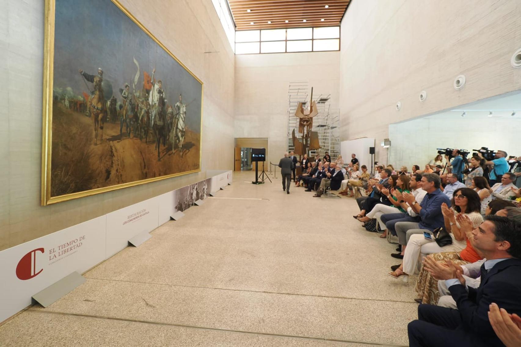 Presentación de 'Los comuneros de Castilla' en las Cortes