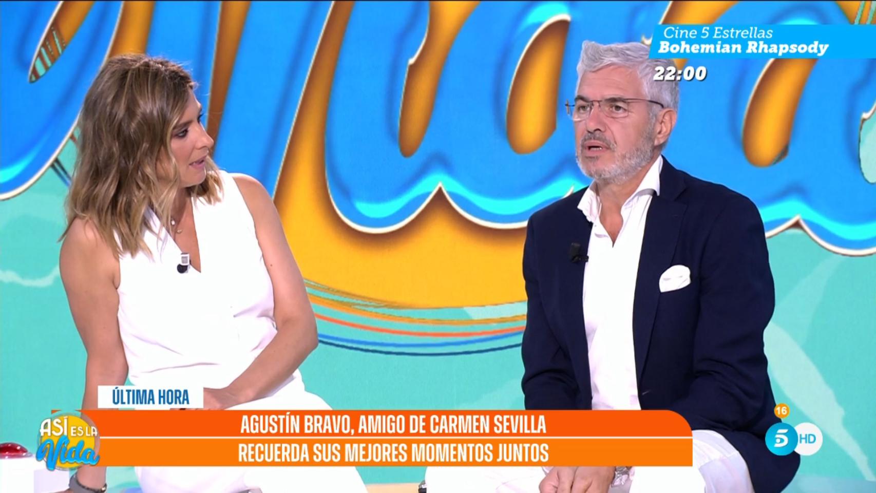 Agustín Bravo en ‘Así es la vida’.