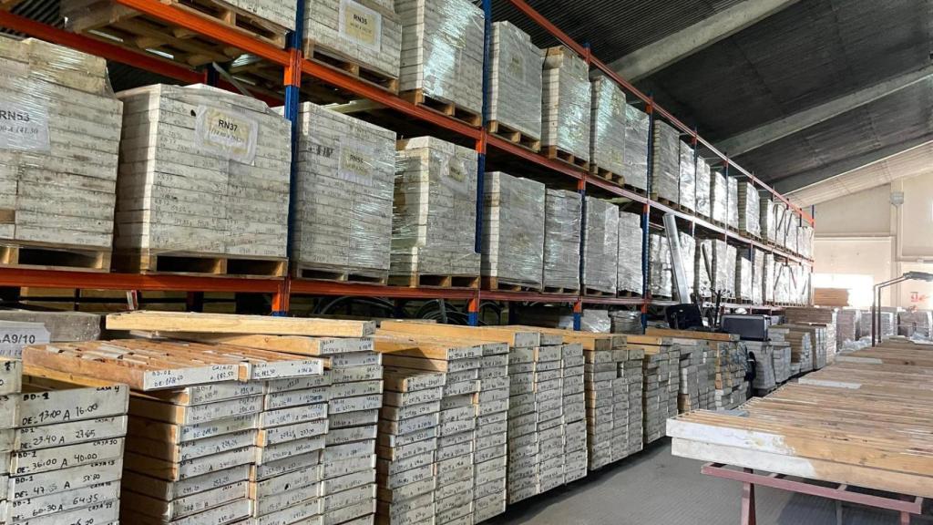 Nave con todas las mediciones realizadas sobre la mina en los últimos 60 años.