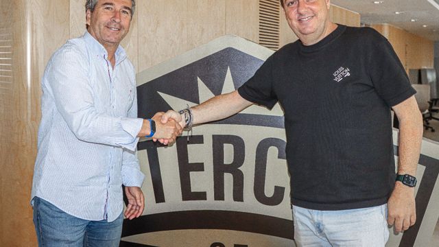 Fernando Ovidio en una imagen del club.