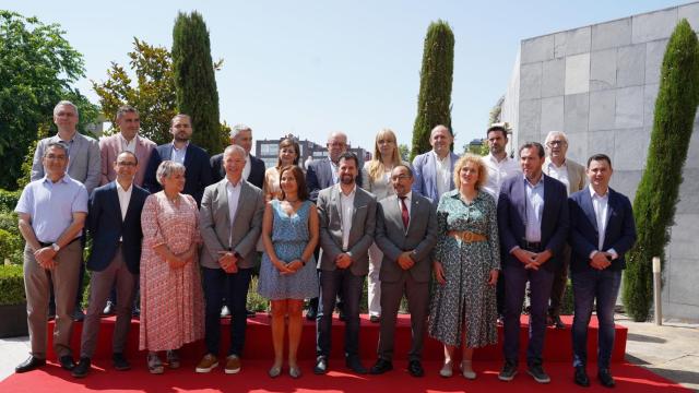 Presentación de los candidatos del PSOE al Congreso y al Senado por Castilla y León, este lunes en Valladolid.