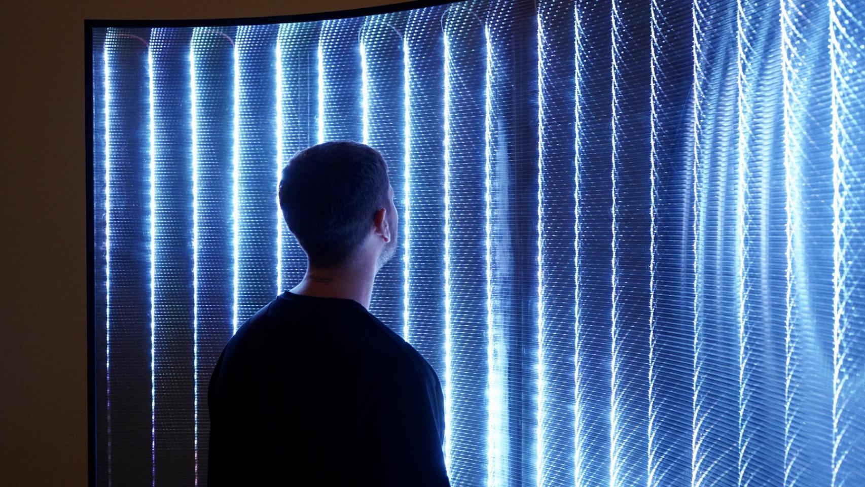 La obra ‘Panopticon’ de Cachito Vallés que se expone en el Thyssen.