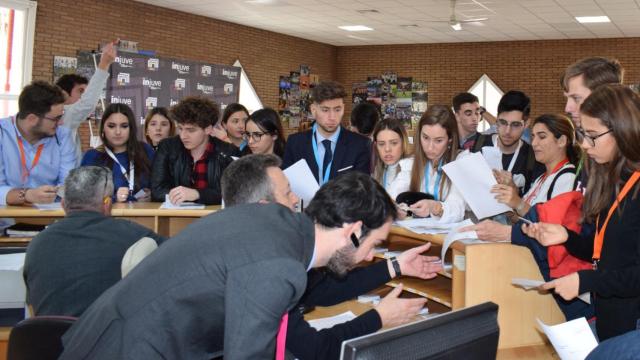 El alumnado en una edición anterior.