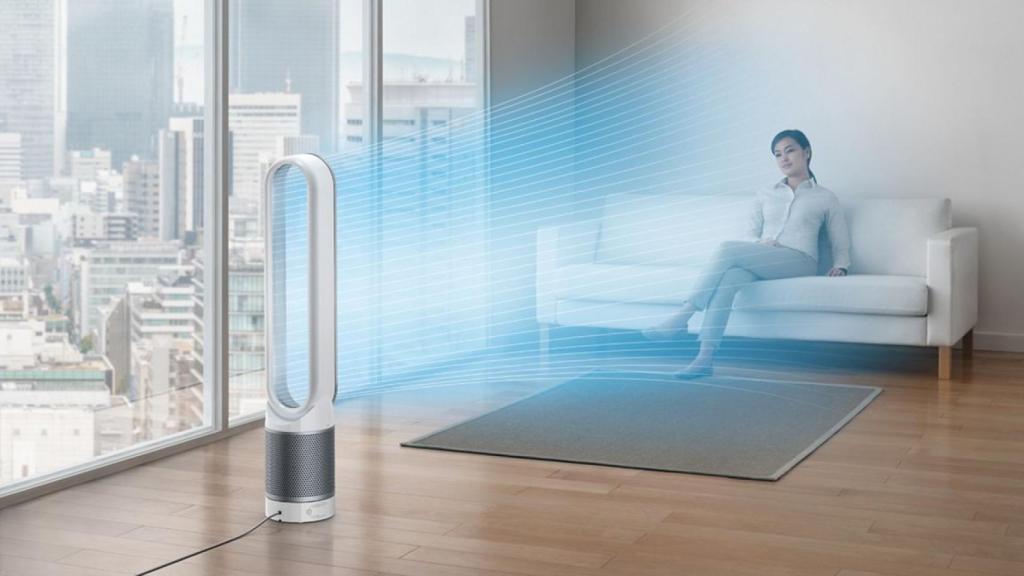 El purificador de Dyson puede refrescar
