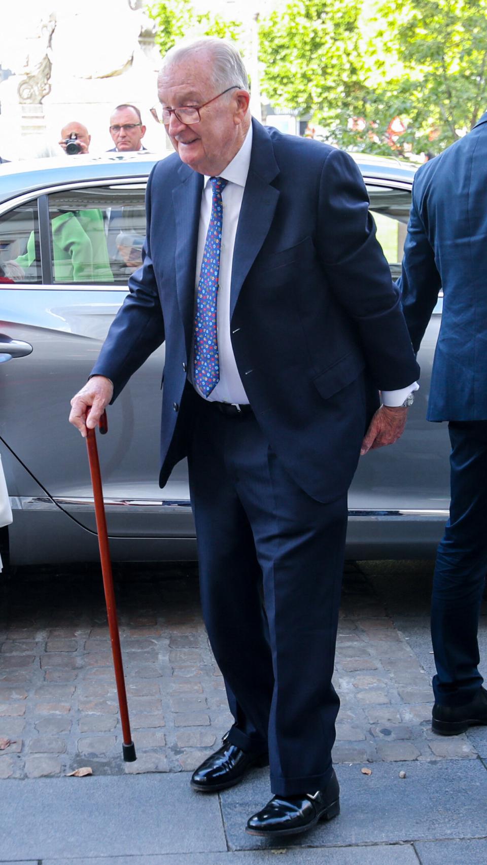 El rey Alberto II de Bélgica.