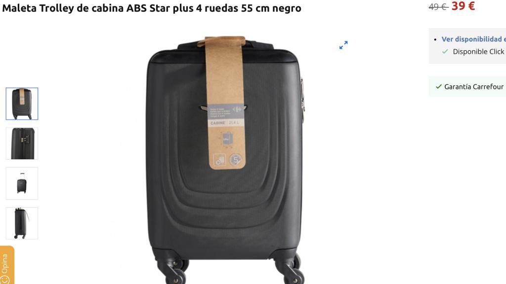 Maleta trolley.