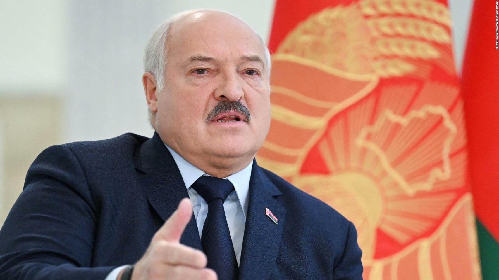 El presidente de Bielorrusia, Alexandr Lukashenko.
