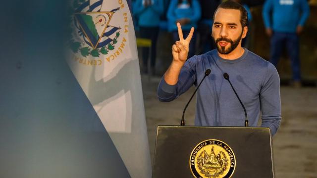 El presidente de El Salvador, Nayib Bukele.