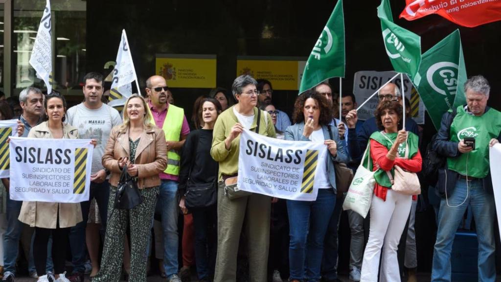 Los inspectores de Trabajo levantan la huelga sin lograr las mejoras que les había prometido el Gobierno