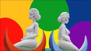 La Hoguera ganadora en 2023 tiene como una de sus escenas principales dos mujeres que tienen un bebé.