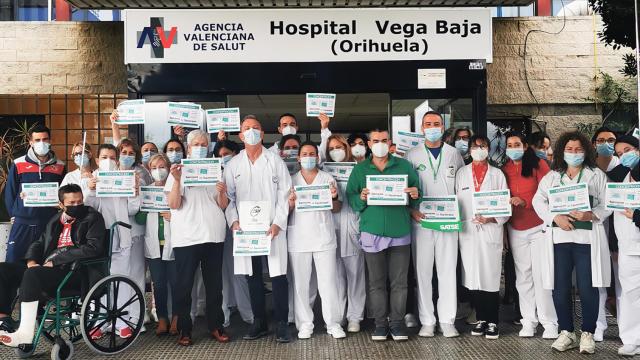 Fisioterapeutas del colegio oficial se manifestaron en diciembre de 2022 en las puertas de varios centros valencianos por este motivo.