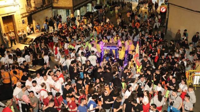 Las peñas de Aguilar de Campoo en las fiestas de San Juan y San Pedro 2023