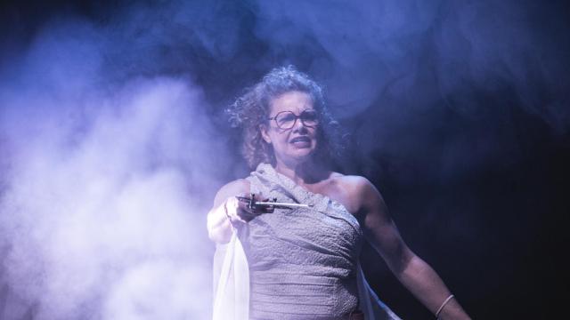 Lidia Otón en 'La casa de los celos y selvas de Ardenia'. Foto: Dolores Iglesias