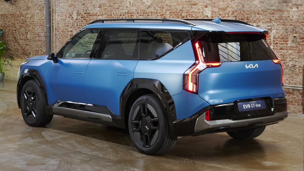 El Kia EV9 tiene una longitud de 5,01 metros.