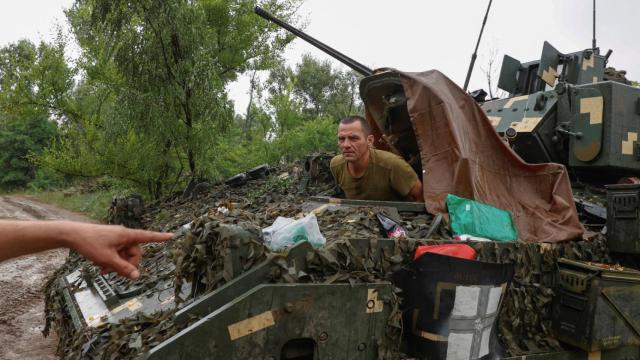 Un soldado ucraniano.